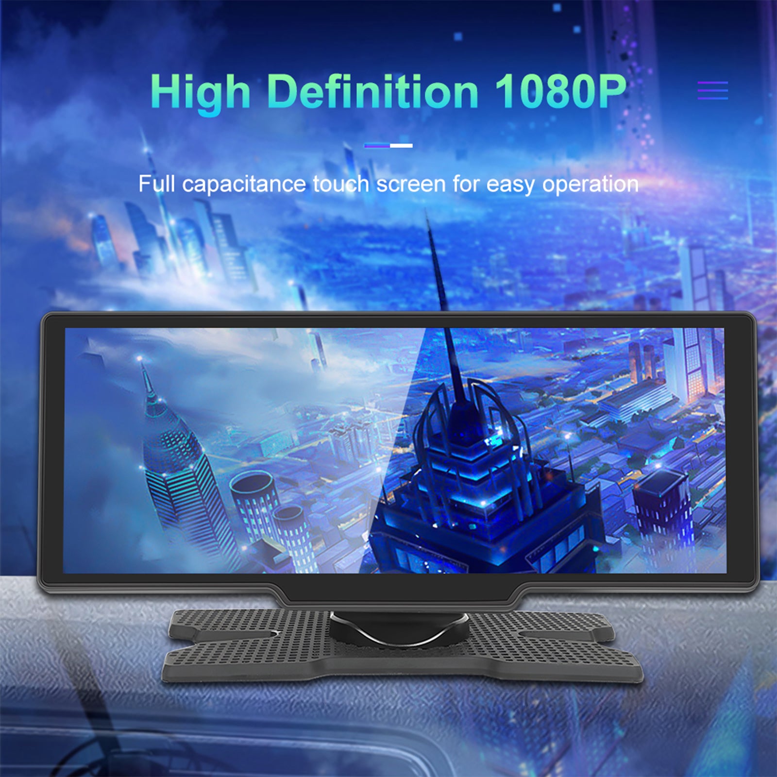 Карплей с висока резолюция – качествен дисплей за автомобил, поддръжка на iOS устройства, лесна интеграция и ясен интерфейс.